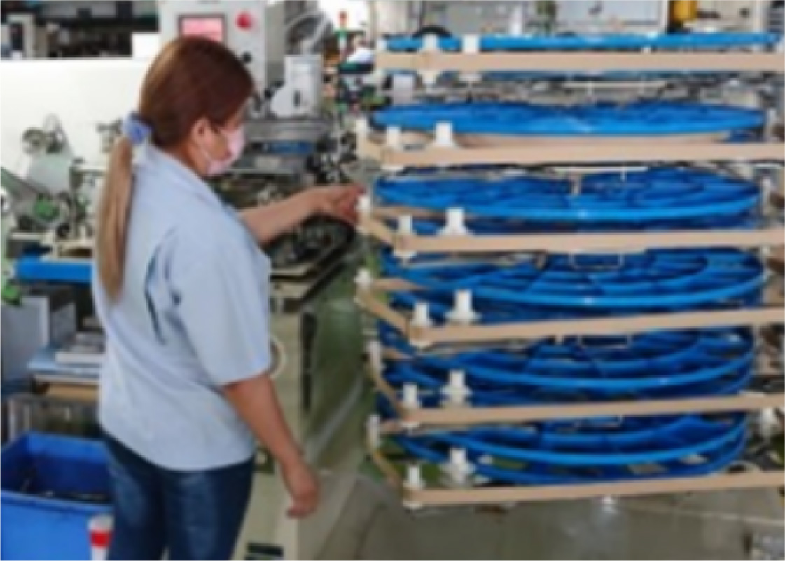 連装リール巻取り機