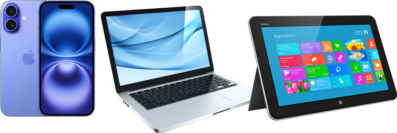 スマートフォン・パソコン・タブレット