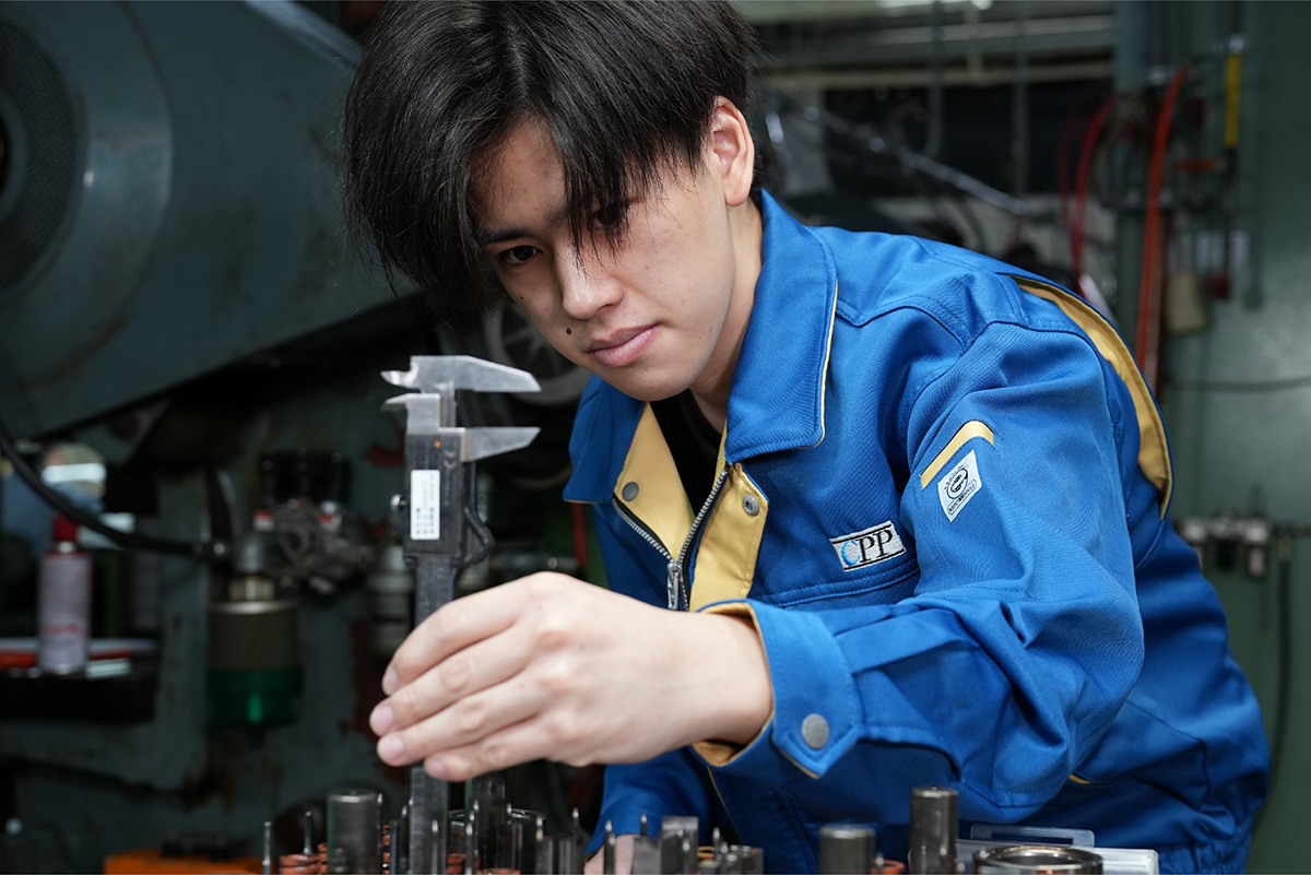 仕事の幅を様子